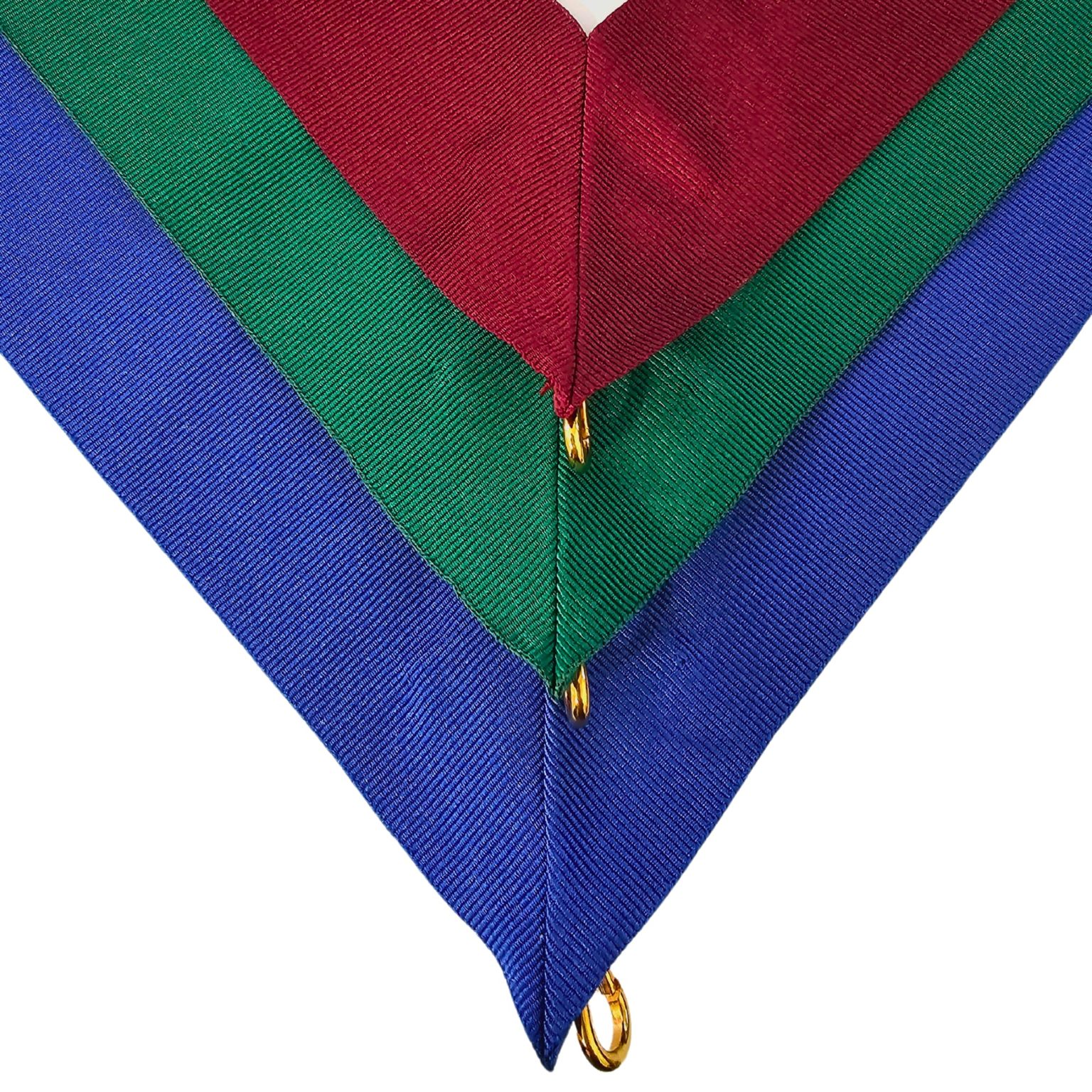 Mitred Ribbon Royal Blue Ceremonial Mitred Neck Ribbon Collarette