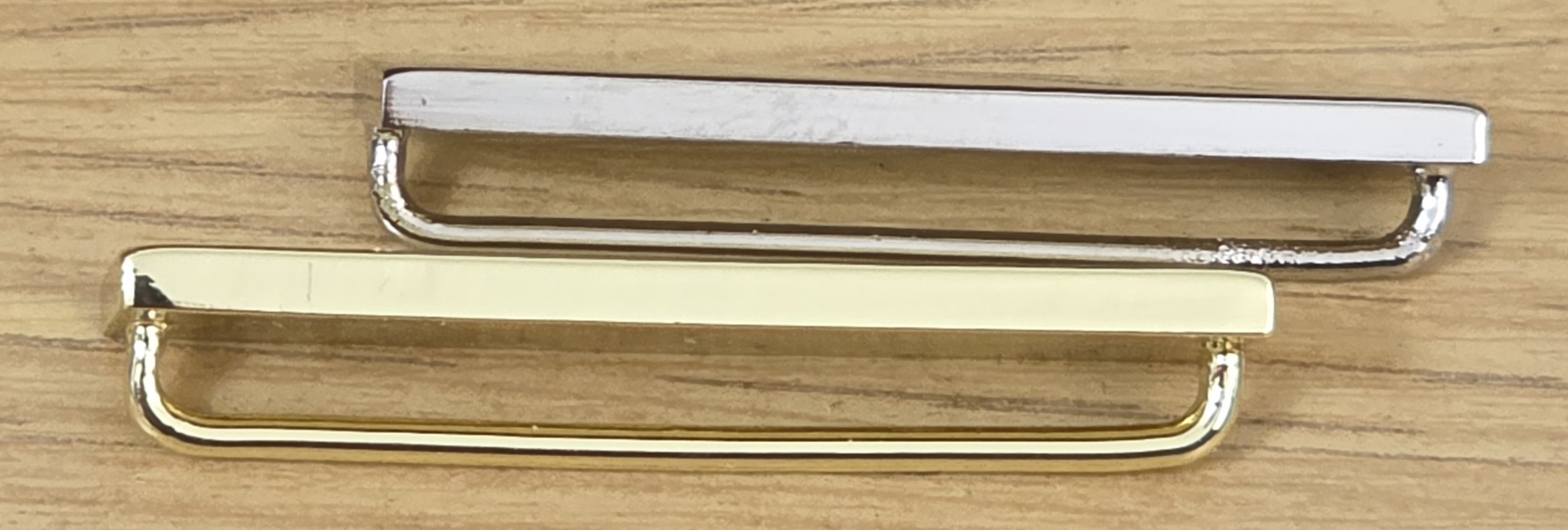 35mm Flat Fronted Gold & Silver Medal Name Bar ENGRAVED or BLANK - Image 6